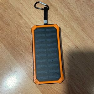 Solar Portable Charger 30,000mAh, Dual USB